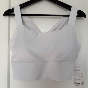 NWT Athleta Warrior Twist Longline Sports Bra D-DD Size L